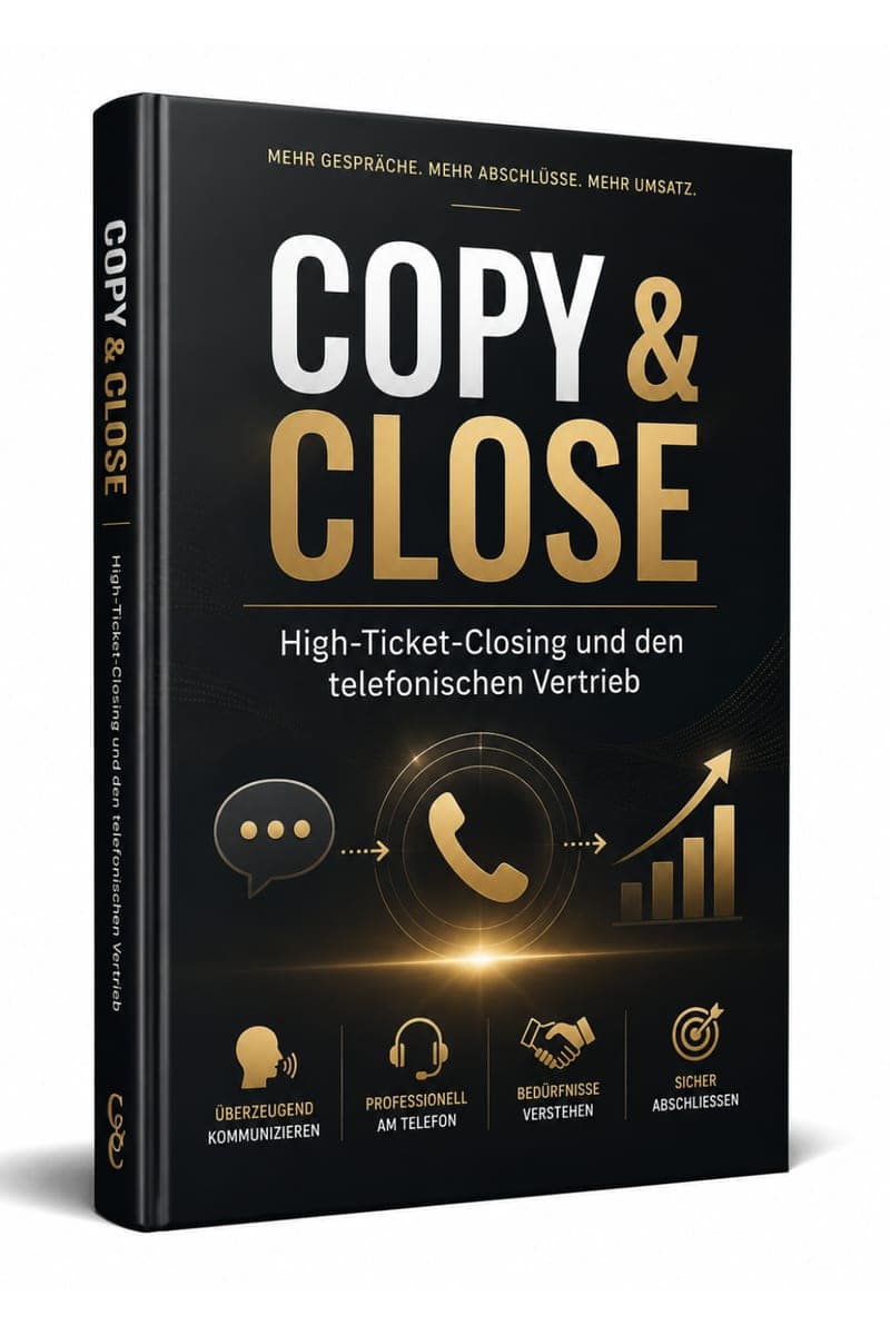 Copy und Close Erfahrungen: Closer, Callcenter-Agent, Vertriebler — drei Berufe, die ständig verwechselt werden